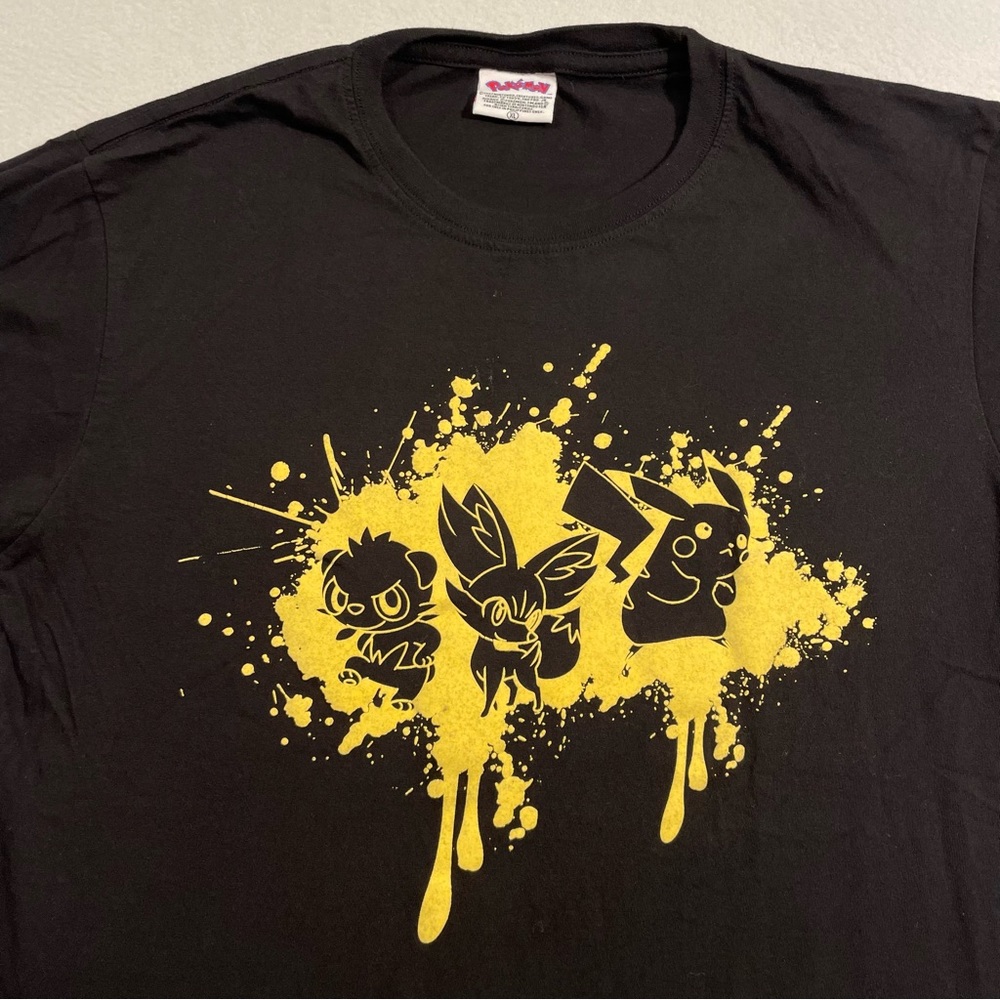 Vintage Unisex Pokemon T Shirt Size XL Nintendo 1997